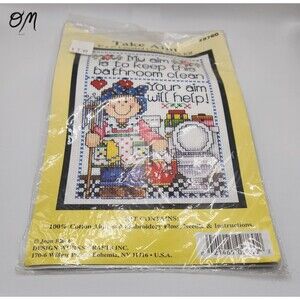 Take Aim Design Works Crafts #9760 5x7 Counted Cross Stitch Kit